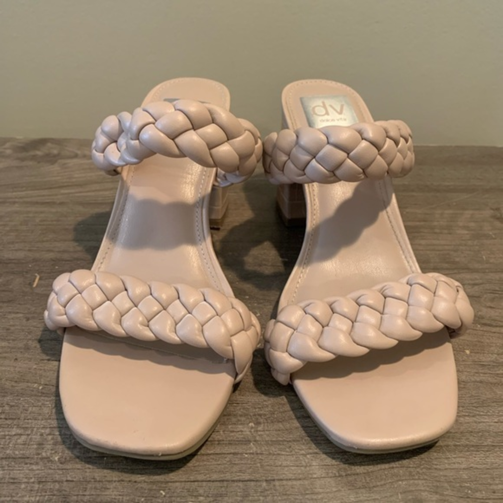 Dolce Vita Womens Paily Block Heeled Sandals‎ Shoes Size 7